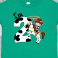 thumbnail image 4 of Inktastic I'm Two-cowboy Riding Horse Birthday Boys Toddler T-Shirt, 4 of 5
