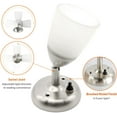 thumbnail image 3 of Dream Lighting 12volt DC Bedside Reading Lights with Frosted Glass Shade for RV, Trailer, Campervan, Wall Lamp &, 3 of 5