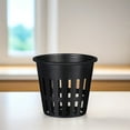 thumbnail image 2 of IBASETOY 40Pcs Soilless Culture Planting Net Cup Black Plastic Containers for Hydroponic Plants, 2 of 6