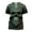 Green, variant on YUIVH Men's Summer Tops Versatile Daily Tees Street Cool Round Neck Short Sleeved T Shirt Fashion Short Sleeved T Shirt Crewneck T-Shirt For Men