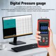 thumbnail image 3 of Gas Pressure Gauge, LCD Backlit Display Digital Manometer Portable Low Battery Reminder  for Laboratory Testing, 3 of 7
