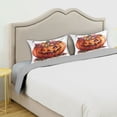 thumbnail image 5 of Dailycode Satin Pillow Case Standard Silk Pillow Cover for Hair and Skin Envelope Closure Candy in Halloween Pumpkin 20"x26", 5 of 9