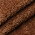 thumbnail image 4 of Pompotops Men's Velvet Christmas Antlers Hooded Color Block Sweater Jacket on Sale, 4 of 7