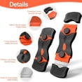thumbnail image 6 of EXLEAF 3 Pack Razor Blade Scraper Set, Includes 30 Plastic & 30 Metal Blades, Multi-Purpose Tool for Glass, Cooktop, Sticker Removal, Paint & Gum Cleaning (Orange), 6 of 7