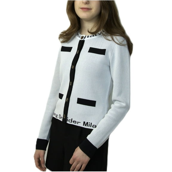 Haiying Snider Classic Designer Cardigan