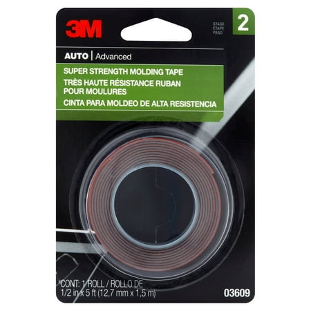 3M Auto Advanced Stage 2 Super Strength Molding Tape