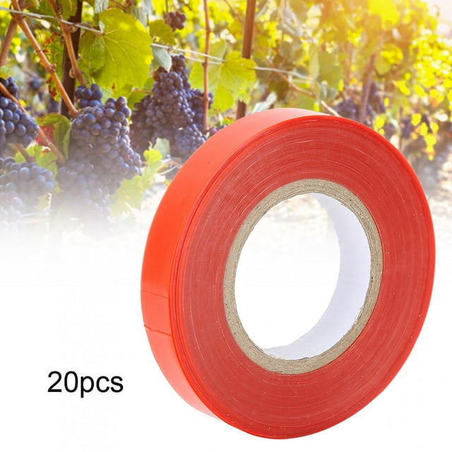 20 rollos de cintas ligeras ANGGREK PE cinta para injertos de jardín cinta para atar de jardinería