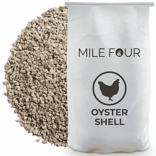 Mile Four Oyster Shell for Strong Chicken Eggshells 100 US Mined