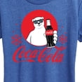 thumbnail image 3 of Coca-Cola - Polar Bear Circle - Women's Short Sleeve Graphic T-Shirt, 3 of 5