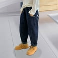 thumbnail image 5 of JUMEYU Jeans for Teens Boy's Skinny Fit Slim Fashion Stretch Jeans Pant Size 13-14 (Blue,13-14 Years), 5 of 6