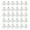 Pink, variant on sunsanly 30 Pcs Iridescent Ball Ornaments Clear Christmas Balls Plastic Hanging Bubble Balls for Tree Party Indoor/Outdoor Decor