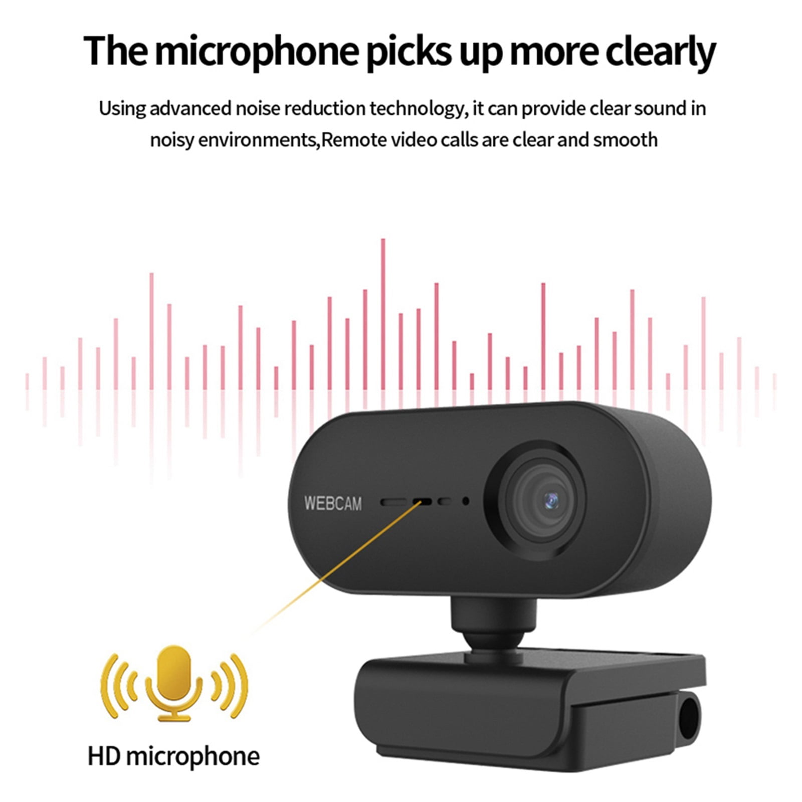 Webcam 2K Full HD Autofocus Rotatable USB Webcam 1080P Web Camera For PC Laptop Desktop Mini Camera For Conferencing ,HD Video