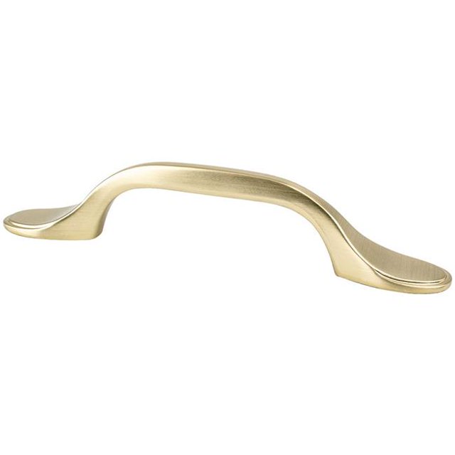 3 in. Advantage Plus One Arch Traditional Cabinet Pull, Champagne
