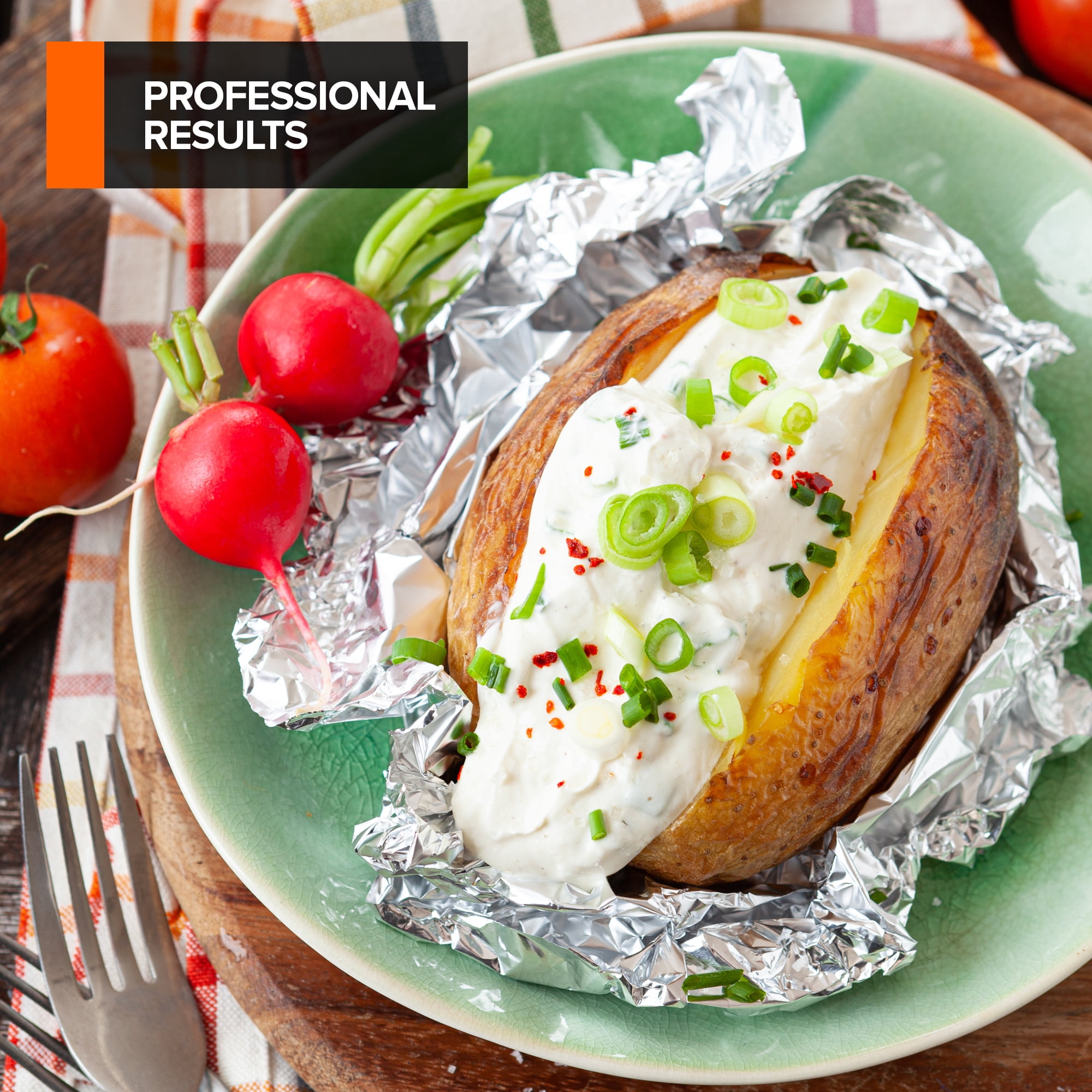 500 Count Pre-Cut Deli Aluminum Foil Sheets, 12” Pop Up Foil Sheets for Restaurant, Disposable Foil Sheets for Food, Tin Foil Sheets for Burrito, Hot Dog or Sandwich, Stock Your Home