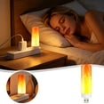 thumbnail image 4 of Tong Flame LED Bulb USB Rechargeable Light Natural Flickering Night Lamp Warm White LED Candle Efficient Plug Play For Parties Bars, 4 of 6