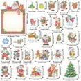 thumbnail image 3 of Imanes de dibujo de diamantes navideños Kits de arte de diamantes con imanes para el refrigerador de Navidad Kits de diamantes de muñeco de nieve con árbol de Navidad para adultos y niños, 3 of 5