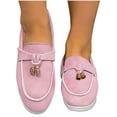thumbnail image 4 of Sokhug Loafers for Women Slip On Shoes: Casual Comfortable Penny Loafers Ladies Dressy Walking Flats for Business Work Office, 4 of 9
