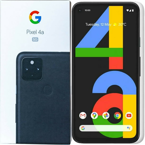 Google Pixel 4A Single-SIM 128GB ROM + 6GB RAM (Only GSM | No CDMA) Factory  Unlocked 5G Smartphone (White) - International Version