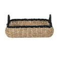 thumbnail image 5 of (2 pack) Better Homes & Gardens Seagrass Tray Storage Basket with Handles, 5 of 7