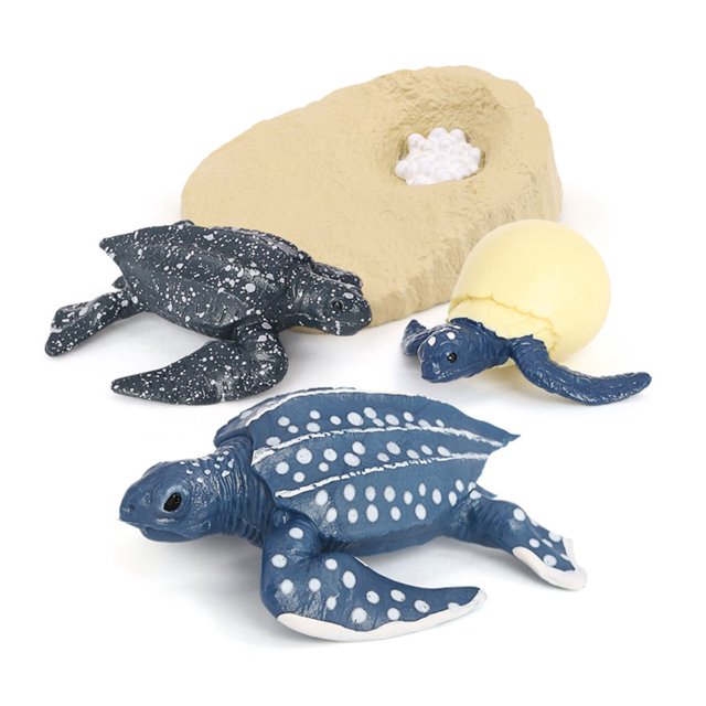 Simulation Animal Growth Toy Educational Recognition Artificial Toys Parent-child Kindergarten Models Figures Decoration Dark Brown Type 4