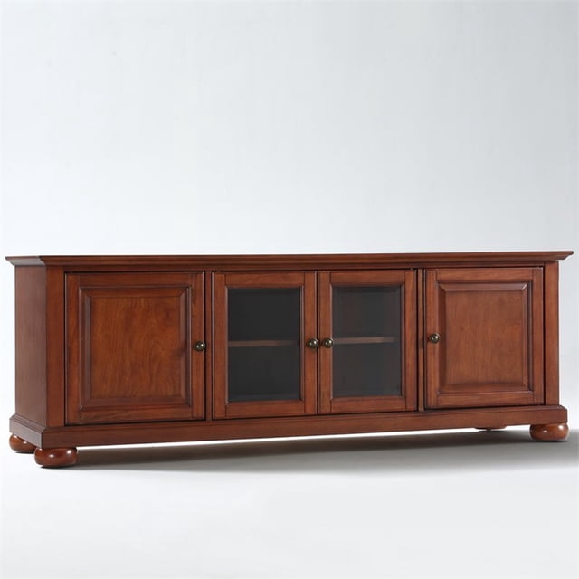 Crosley Alexandria 60" Low Profile TV Stand in Cherry