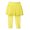 Yellow, variant on StylesILove Toddler Girl Soft Tutu Cotton Legging Pants (90/3T, Pink)