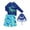 Blue, variant on TOOYOU 3 Pack Boys Rash Guard 3Pcs Swimwear Upf50 Swimsuit Toddler Long Sleeve Cartoon Dinosaur Print Sun Protection Swimwear Sets Bathing Suit With Hat Boys Uv Protection Swimwear For Pool Party