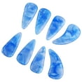 thumbnail image 1 of Fundas para uñas Guzheng Bling Bling 8 piezas de Púas de silicona, 1 of 12