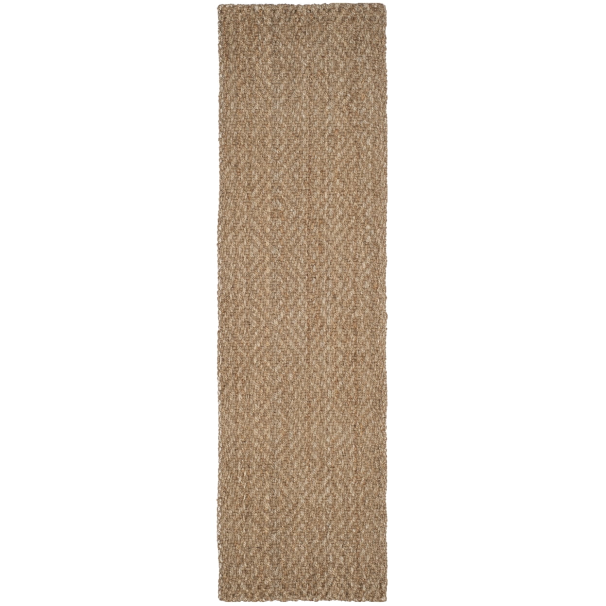 SAFAVIEH Natural Fiber Emory Geometric Jute Area Rug, Natural, 9' x 12'