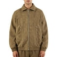 thumbnail image 1 of Veste en Cuir pour Hommes avec Poches Zippées, Style Biker, Manches Longues, Décontractée, 1 of 6