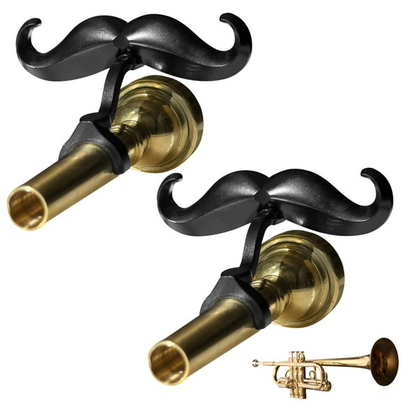 [Accesorio] Bigote con clip para trompetas y trombones, paquete de 2