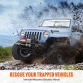 thumbnail image 2 of VEVOR Electric Winch, 12V 4500 lb Load Capacity Steel Rope Winch, IP55 39ft ATV UTV Winch with Wireless Handheld Remote, 2 of 9