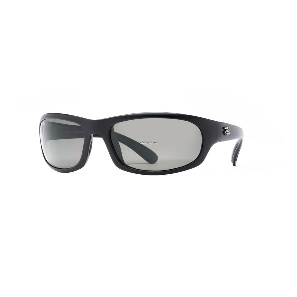 New Polarized Calcutta Outrigger Sunglasses Black Frame Green Mirror Lens OR1GM 