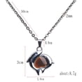 thumbnail image 3 of EHJRE Fashion Color Change Jewelry, Dolphin Heart Pendant Feeling Emotion Choker Mood, 3 of 9