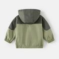 thumbnail image 4 of Vividxx Toddler Boy And Girl Windbreaker Casual Outerwear Kids Lightweight Zip Hooded Jacket Baby Cute Coats Solid Color O-Neck Soft Outwear, 4 of 4