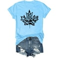 thumbnail image 4 of T-shirt à Manches Pointues Imprimé Mode Décontracté pour Femmes, 4 of 5