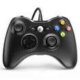 thumbnail image 1 of Wired Controller for Xbox 360, Gamepad with Dual Vibration Turbo Compatible with Xbox 360/PC, 1 of 5