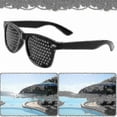 thumbnail image 4 of Set Of 2 Pinhole Glasses To Improve Vision Unisex Black Glasses To Improve Vision Botao, 4 of 5