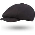 thumbnail image 4 of CoCopeaunts Newsboy Hat Wool Felt Cap Retro Beret Hats for Men Vintage Male Newsboy Caps Octagonal Flat Ivy Caps Men Berets Cap, 4 of 8