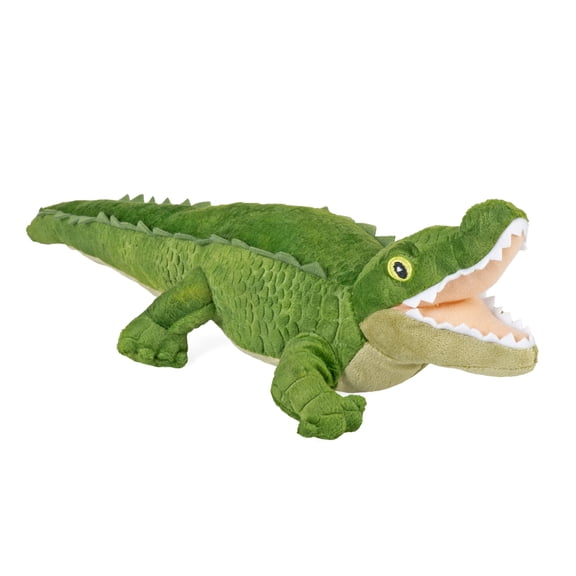 Wild Republic Cuddlekins Eco Mini Alligator, Stuffed Animal, 8 Inches, Plush Toy, Fill is Spun Recycled Water Bottles, Eco Friendly