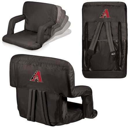 Milwaukee Braves Stadium - Arizona Diamondbacks Ventura Portable Seat - Black - No Size