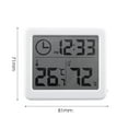 thumbnail image 6 of Joernso Temperature Humidity Meter Multifunctional High Accuracy LED Screen Digital Indoor Outdoor Thermometer Hygrometer for Home, 6 of 8