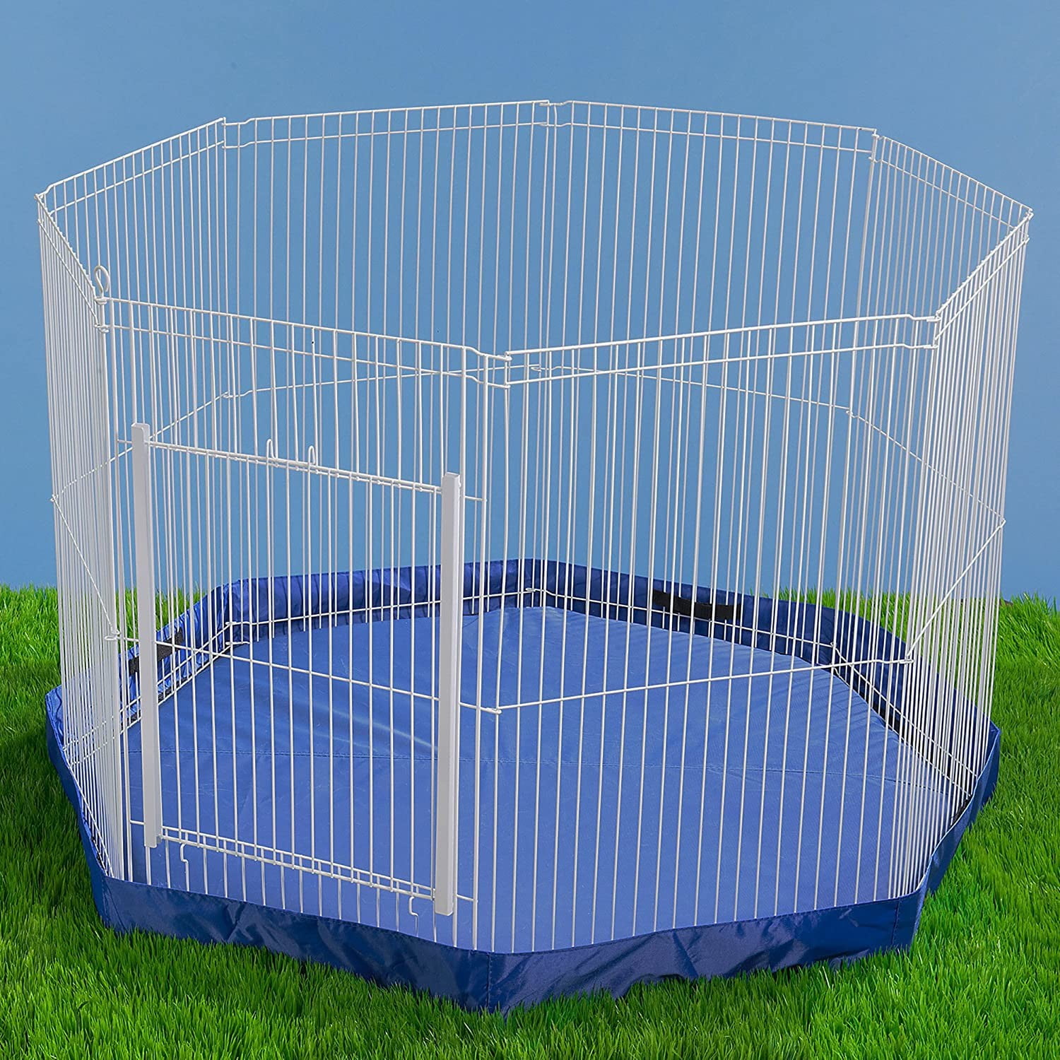 Ware Universal Playpen Cover, Blue OR Green (1 Count)
