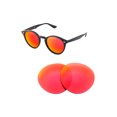 thumbnail image 4 of Walleva Fire Red Polarized Replacement Lenses for Ray-Ban RB2180 51mm Sunglasses, 4 of 5