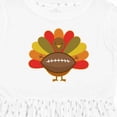 thumbnail image 4 of Inktastic Thanksgiving Day Turkey Football Fan Girls Toddler Dress, 4 of 5