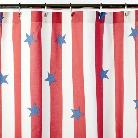 Mold Resistant Shower Curtain Country Star Shower Curtain
