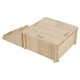 thumbnail image 1 of Escondite de madera para conejillos de indias Bling Bling juguete multiusos para Hámster, 1 of 12