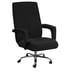 thumbnail image 1 of Yuarrent Funda para silla antisuciedad, elástica, para fiesta, playa, hogar, Hotel, oficina, dormitorio, sillón, funda protectora extraíble a prueba de Cubiertas para muebles de jardín Negro SG Yuarrent HA066527-08, 1 of 6