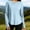 Blue, variant on pstuiky Long Sleeve Shirts for Women Trendy Crew Neck Solid Color Uv Protection Summer Tops Formal Loose Fit Comfortable Spring Tops Womens Blouses