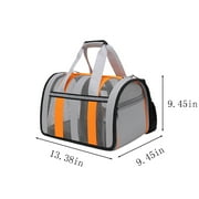 Qepwscx Dog Carrier for Small Medium Cats Puppies up to 15 Pounds,Small Dog Carrier Soft Sided Foldable Travel Puppy Carrier Pet Carrier for Small Medium Cats Dogs